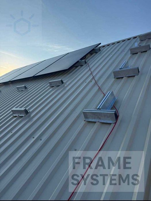 Профіль (блок) для кріплення сонячних панелей 20/30 см висотою 8 см