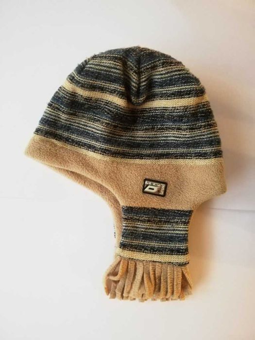 Broel czapka zimowa na uszy 55 cm ocieplana