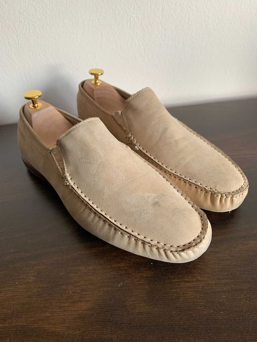 Mokasyny skórzane Reserved 43 27 cm pantofle