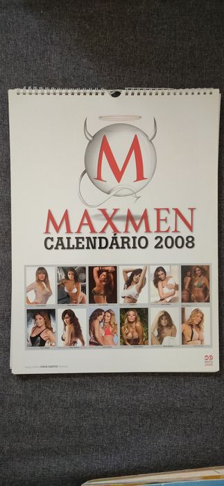 Calendários de Parede MAXMEN