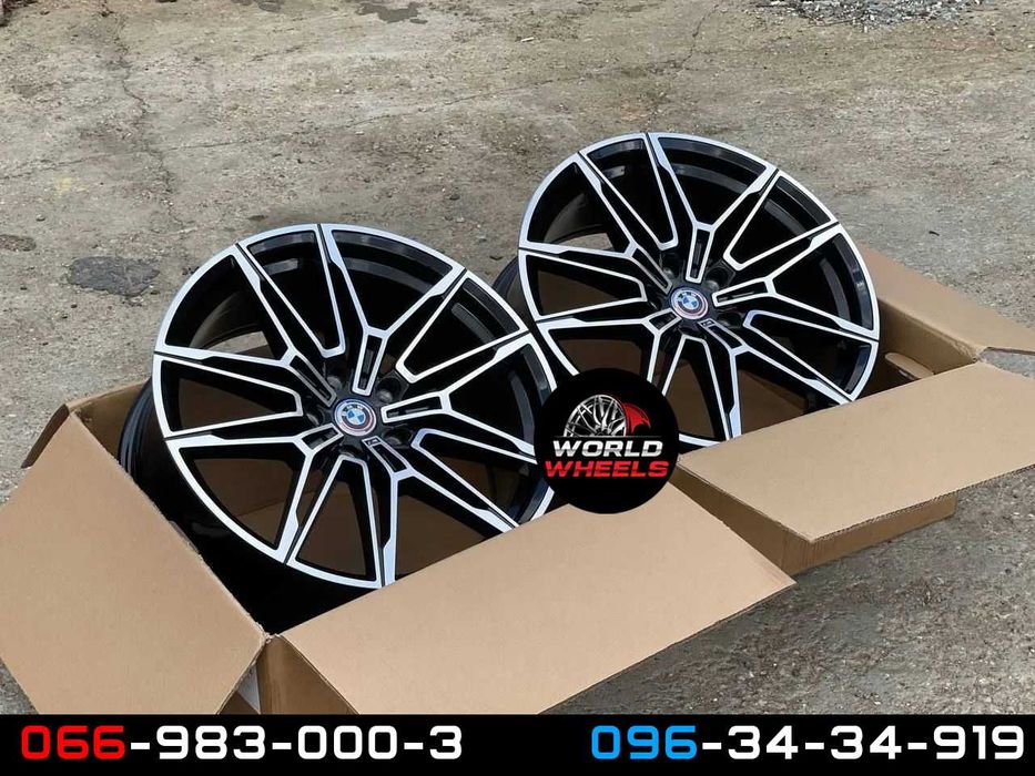Диски R18 5x112 BMW G20 G30 G31 G60 G70 G01  G07 G11 G26 разноширокие