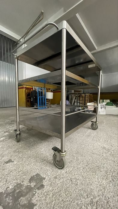 IKEA FLYTTA – Carrinho de Cozinha em Inox – 50€
