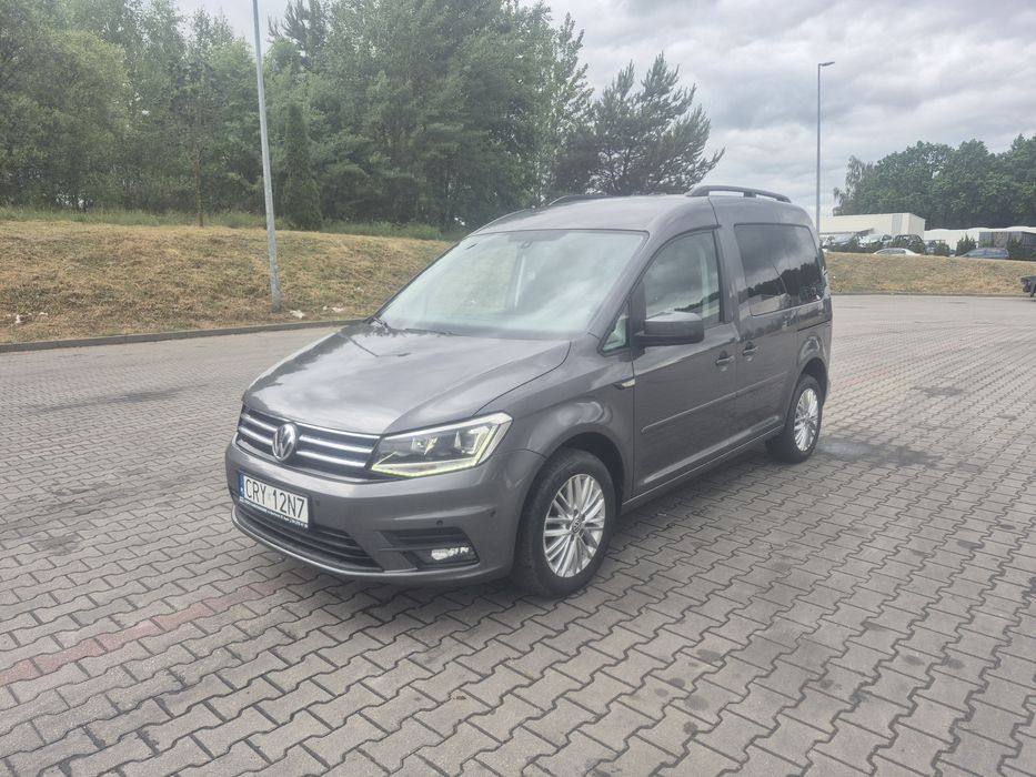 VW Caddy DSG, alcantara