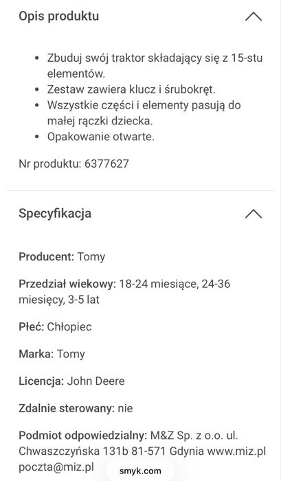 John Deere, zbuduj traktor, pojazd rolniczy