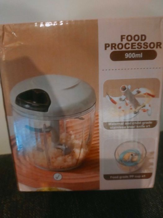 Nowy, ręczny rozdrabniacz, 900 ml