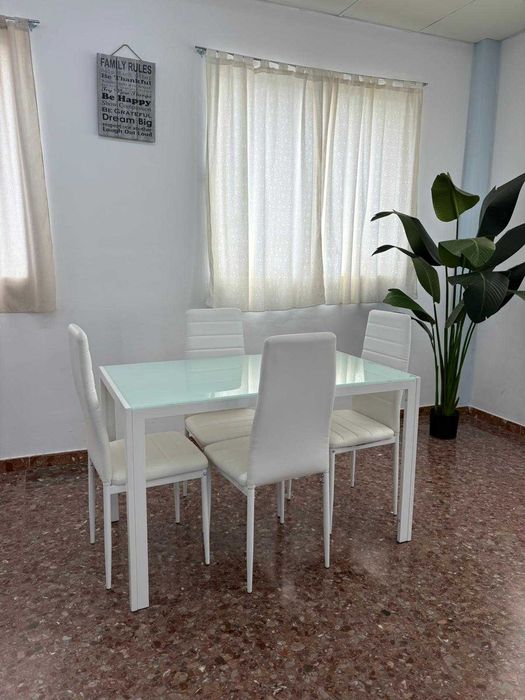 Mesa de vidro com 4 cadeiras Paga na ato entrega Envio Gratis
