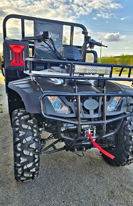 Грузовий Квадроцикл Hummer 300 куб. 4х4  Black Всюдихід| Новий! з Пониженою КПП