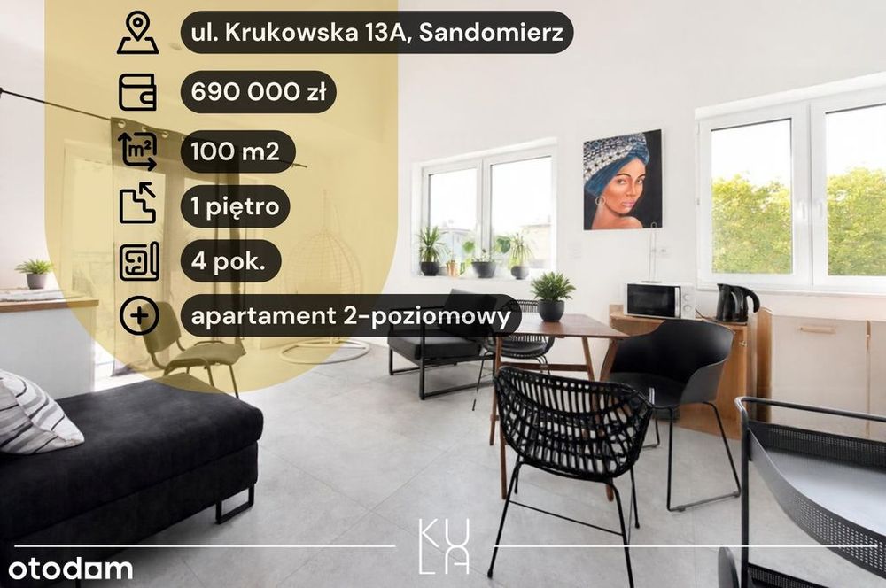 4 sypialnie, ogródek, 100m²! Gotowe do zamieszkania
