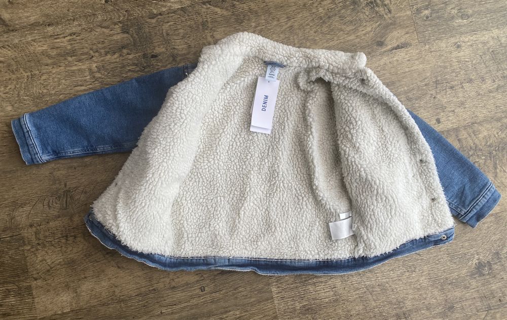 Kurtka dziecięca dżinsowa