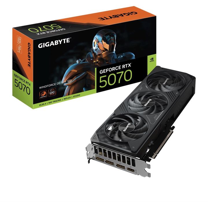 Karta graficzna GIGABYTE GeForce RTX 5070 Windforce OC SFF 12GB DLSS 4.5