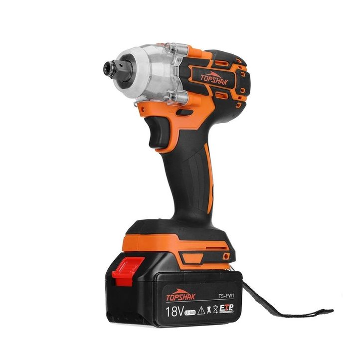 Chave de impacto sem fio TS-PW1 TOPSHAK 380N.m Aparafusadora
