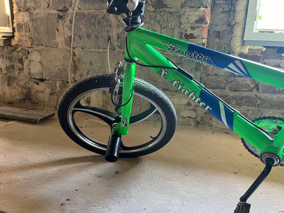 Rower BMX dziecięcy 20” – stan bardzo dobry, zielony