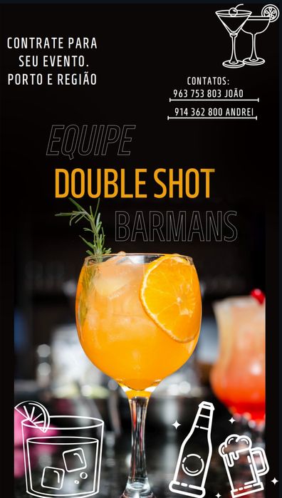 Barmans para seu evento