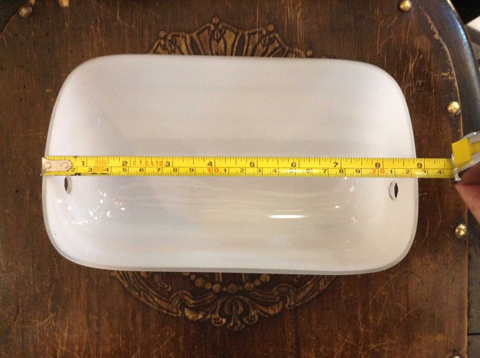 Vidro opalino verde para Candeeiro tulipa de Banqueiro secretária Nova