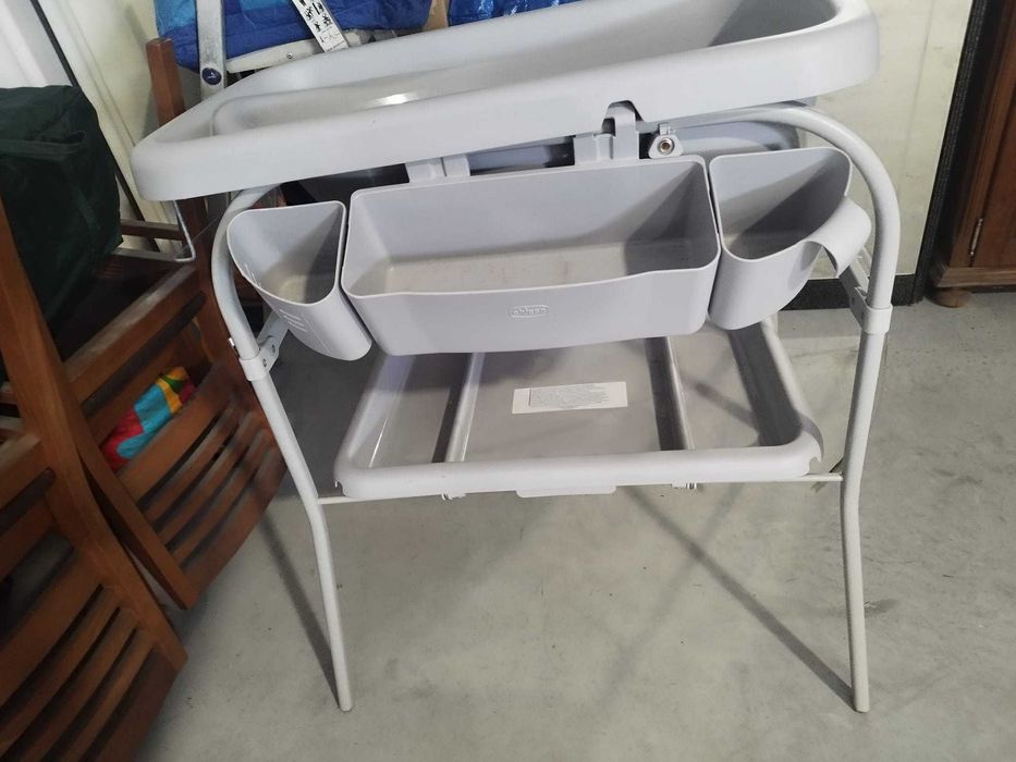 Banheira bebe com trocador