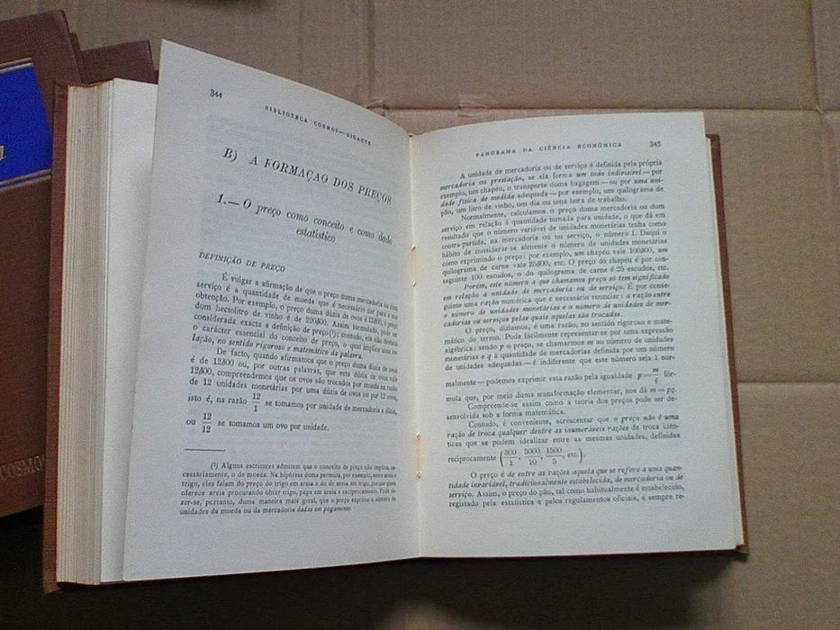 Panorama da Ciência Economica - 4 volumes