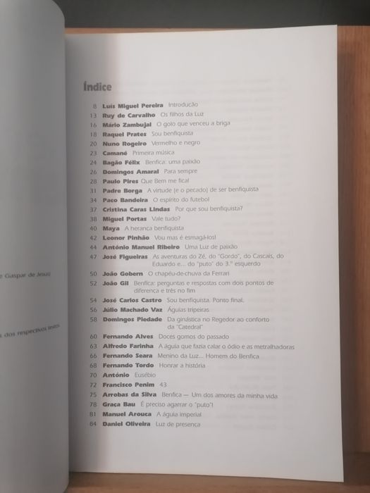 Livro Ser Benfiquista, memória 100 anos, dediicado Mikios Fehér
Livro