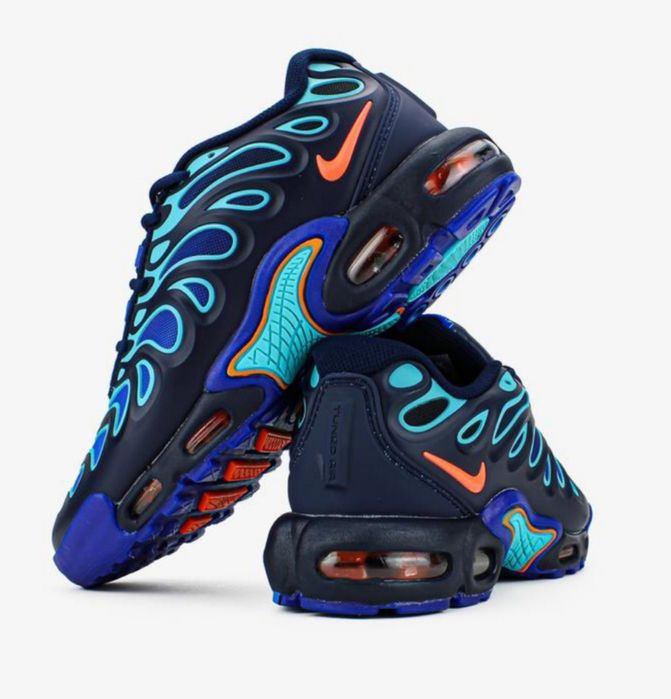 Nike Air Max Plus Drift кроссовки мужские модные сине голубые деми