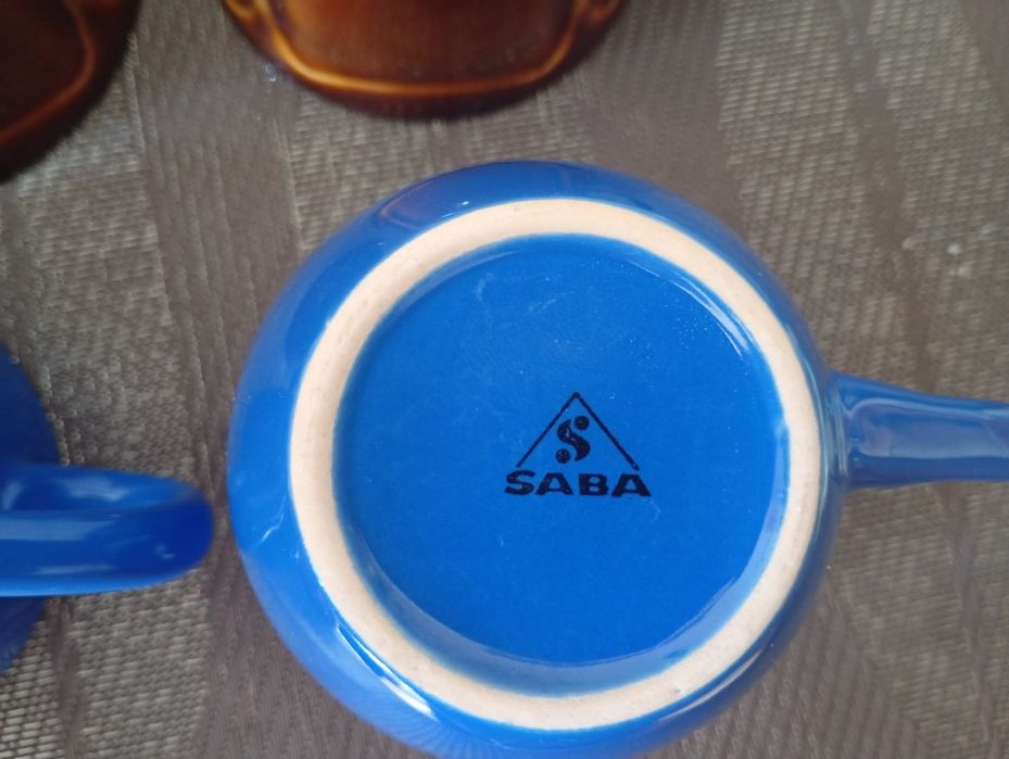 Filiżanki PRL 7 sztuk