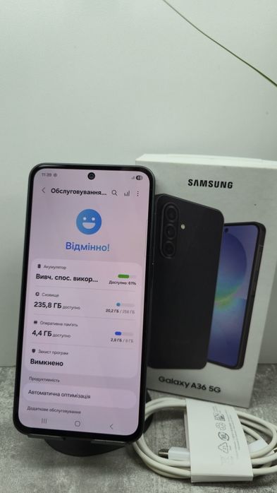 Samsung A36 5G 8/256Gb, Офіційний