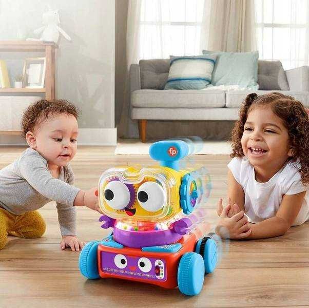 Fisher-Price Uczący Przyjaciel Robot 4w1 Tino Robottino
