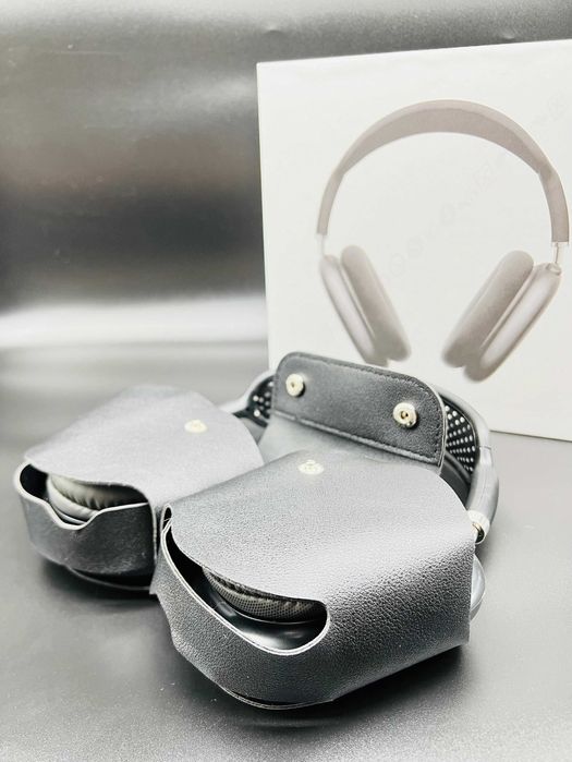 Наушники Беспроводные АірПодс Max Black без шумки 1в1 Lux