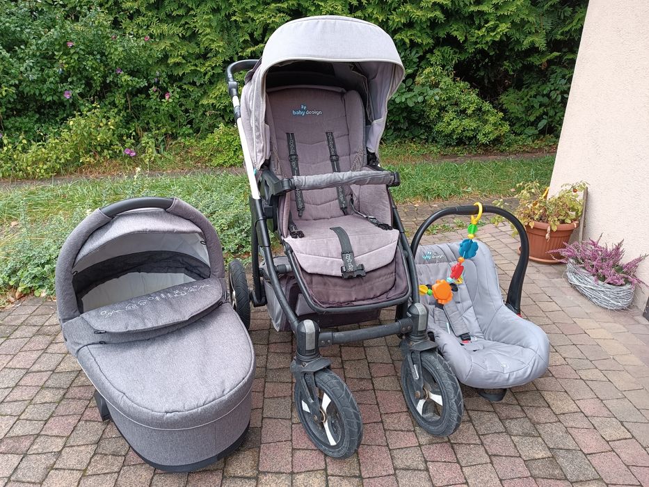 Wózek 3w1 BabyDesign