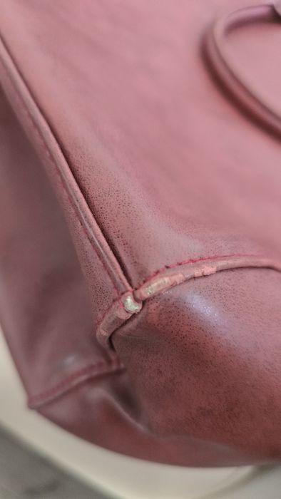Torebka bordo Avon duża na zamek