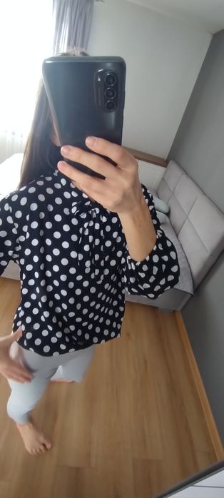 Bluzka damska w grochy r m