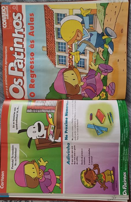 Revistas dos Patinhos encadernadas