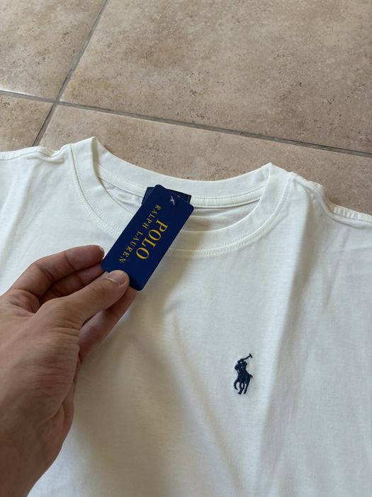 Tshirt Branca Polo-Ralph Lauren