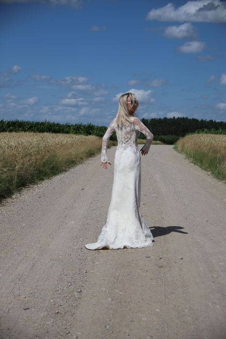 Suknia ślubna 36-38 vanilla