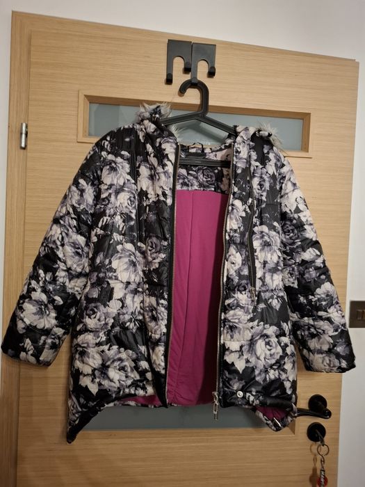 Kurtka w kwiaty firmy Wójcik