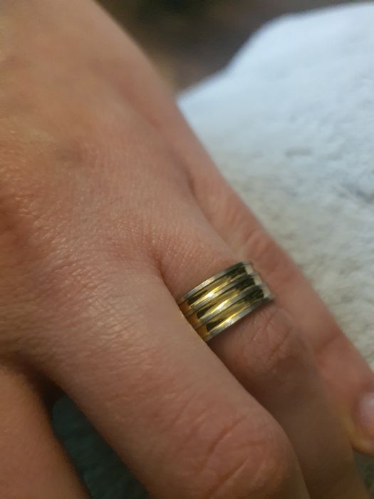 Szeroka Obrączka Złota Srebrna Damska Męska Unisex 7mm