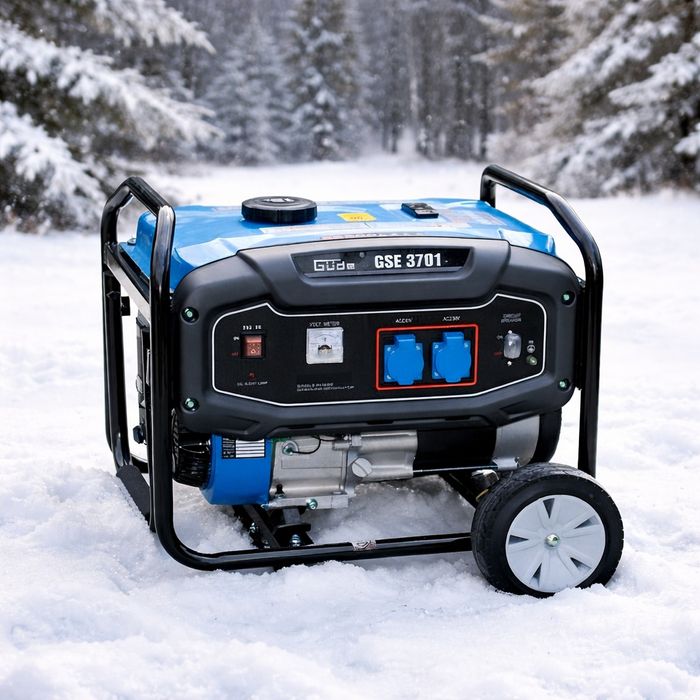 Надійний новий генератор Gude GSE 3701 RS бензиновий, німецький