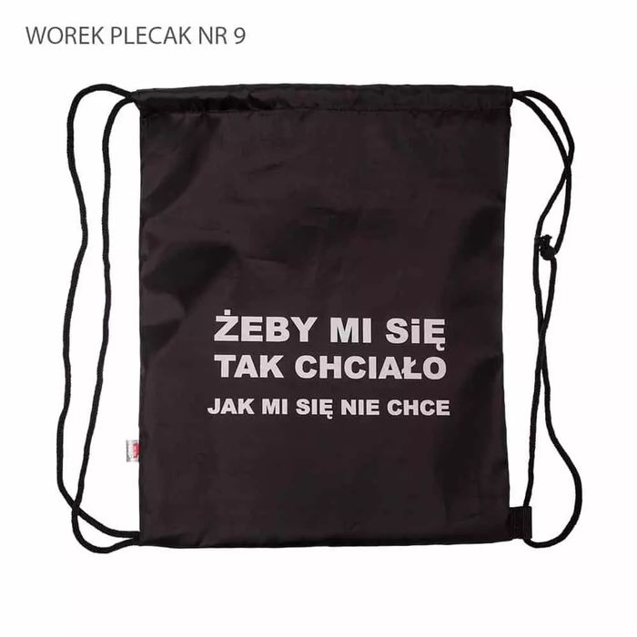 Worek plecak. Nowy Produkt