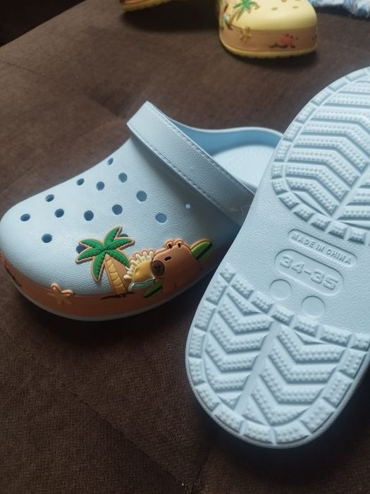 Sandały crocs sunporx dziecięce kapibrara