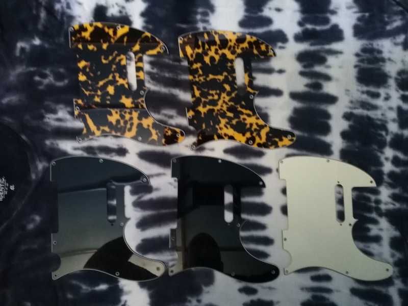 Lote Completo de Peças / Componentes Telecaster (Fender, Gotoh, Göldo, Allparts)
