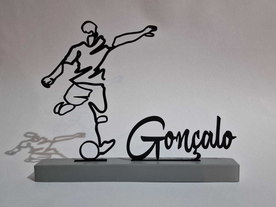 Jogador de Futebol (nome personalizável)