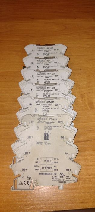 WAGO 857-423 Splitter 4-20mA 0-10V