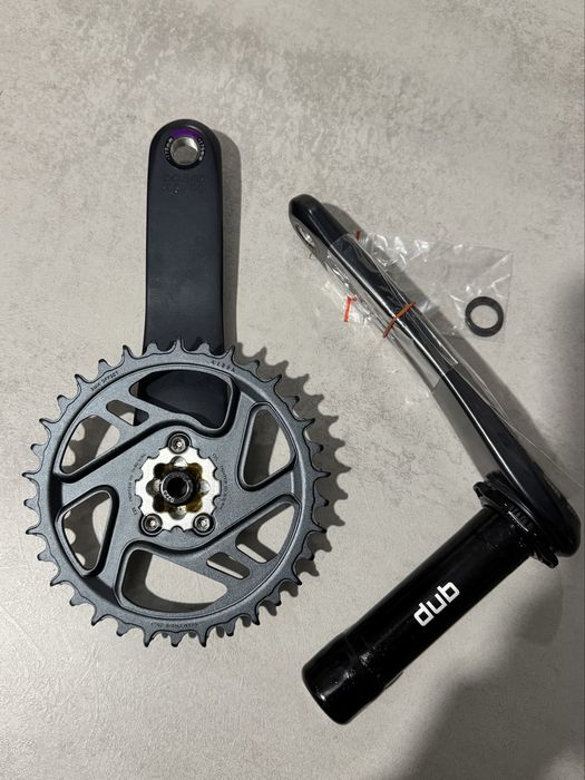 Нові шатуни SRAM GX X1 Carbon Dub