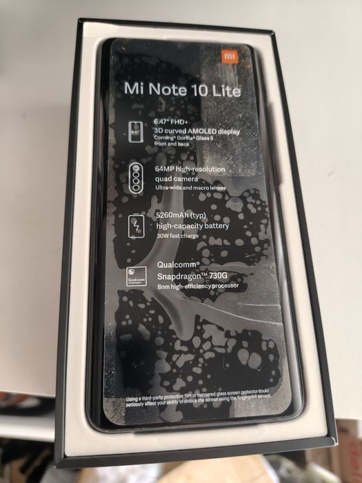 Smartphone XIAOMI Mi Note 10 Lite (6.47'' - 6 GB - 64 GB - Preto)
