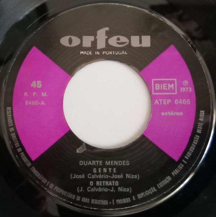 Duarte Mendes	- - - - -	Gente	- - - - -	EP