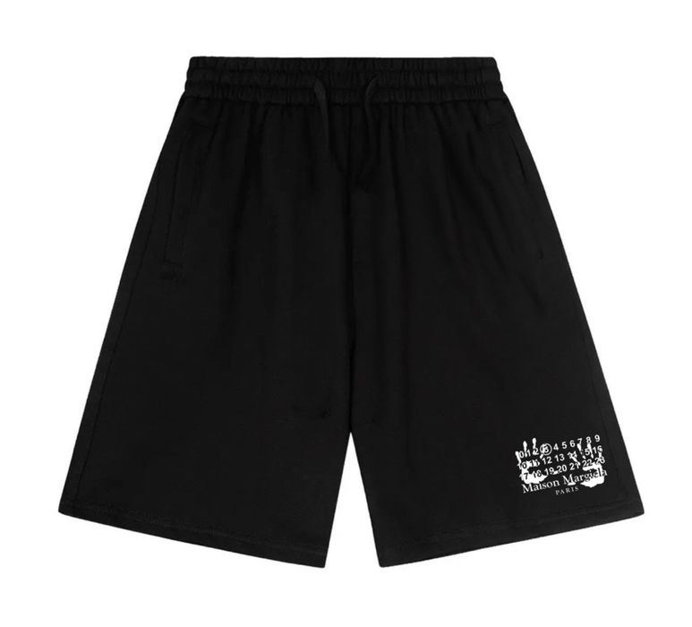 Спортивные шорты Maison Margiela Paris Ligo черные мейсон марджела
