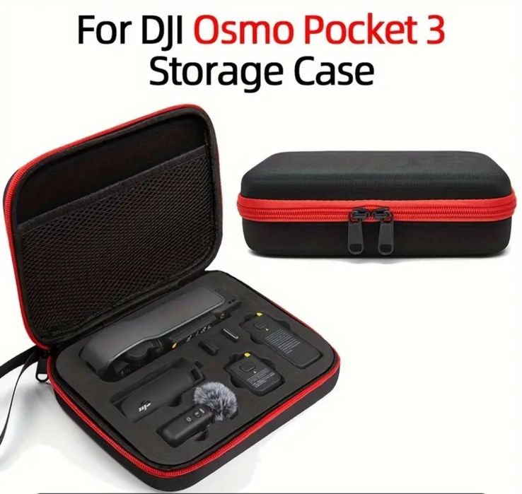 Качественные кейсы 3 вида для хранения камеры DJI osmo pocket 3-4