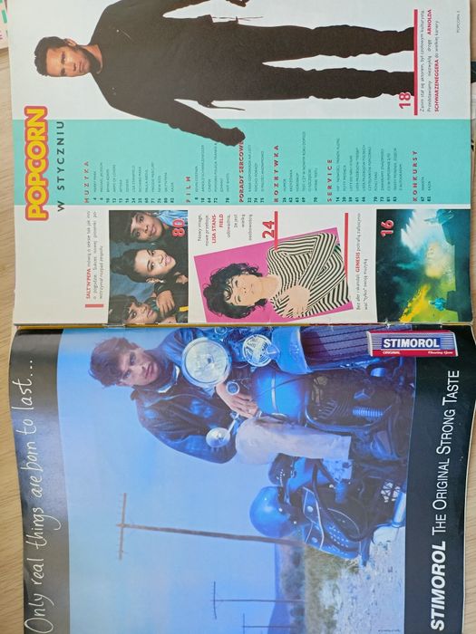 Czasopisma  gazety Popcorn
