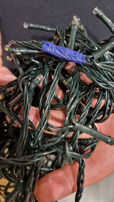 Światełka zewnętrze i wewnętrzne około 15m
