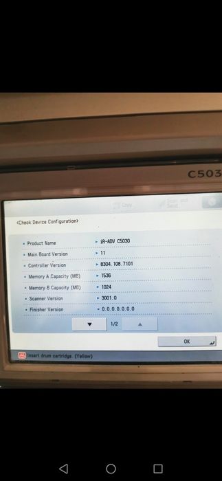 Sprzedam bądź zamienię drukarkę Canon c5030