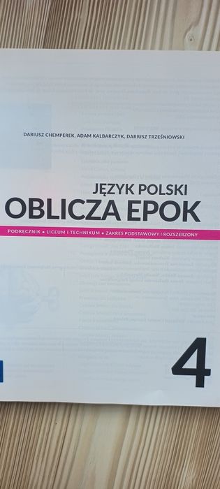 Oblicza epok Język polski 4