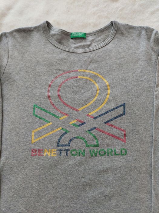 Camisola cinzenta da Benetton